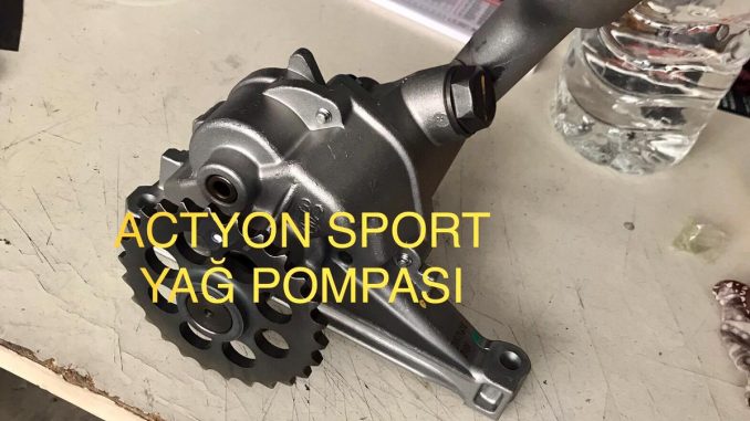 Actyon Sports Yağ Pompası