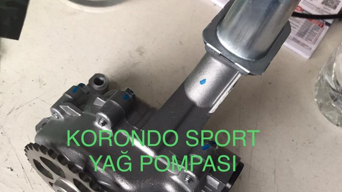 SsangYong Korando Sports Yağ Pompası